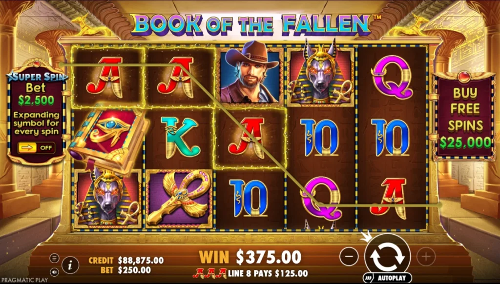 Book of the Fallen: ász vonalnyeremény hatvannegyedik kör