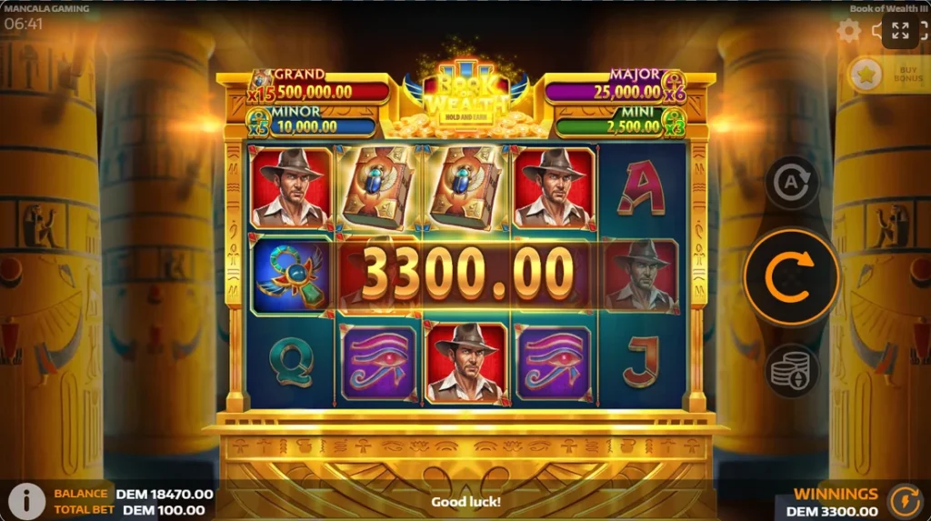 Book of Wealth III: 3300 kredites vonalnyeremény