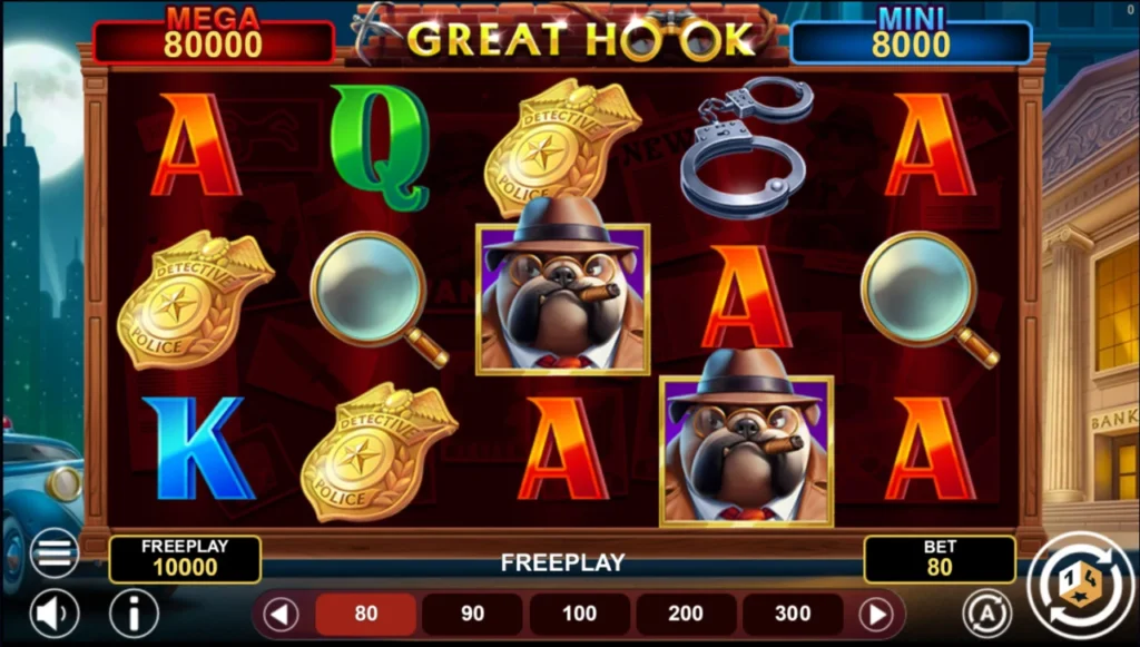 Great Hook teszt kezdő egyenleg tízezer kredit
