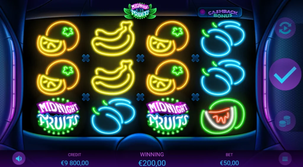 Midnight Fruits 81: Wild vonalnyeremény tizenötödik kör