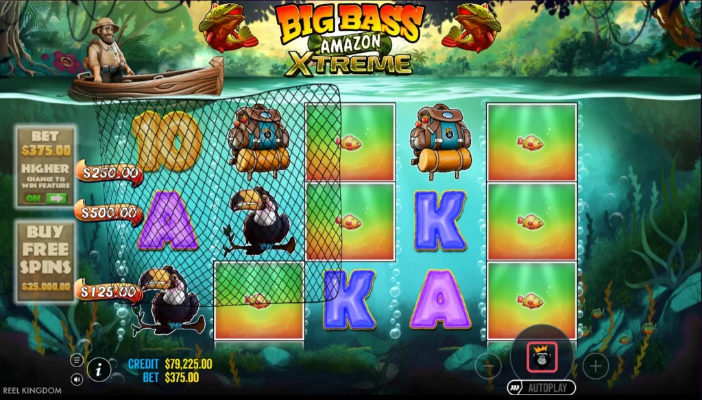 Big Bass Amazon Xtreme: a horgász hálót vet a tárcsákra a 67. körben