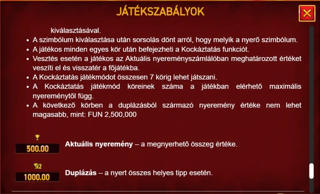 Hot Slot 777 Rubies: kockáztatás hét körig tarthat