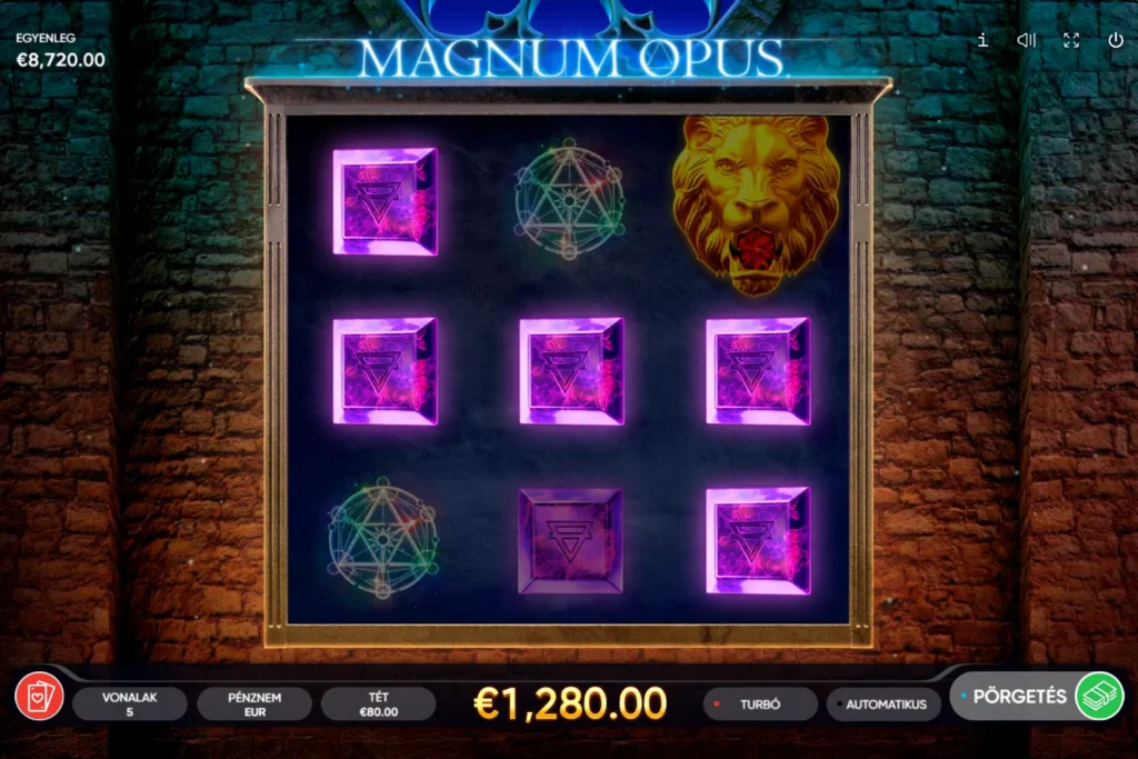 Magnum Opus: föld-vonalak 1 280 euróért, arany oroszlánnal a sarokban
