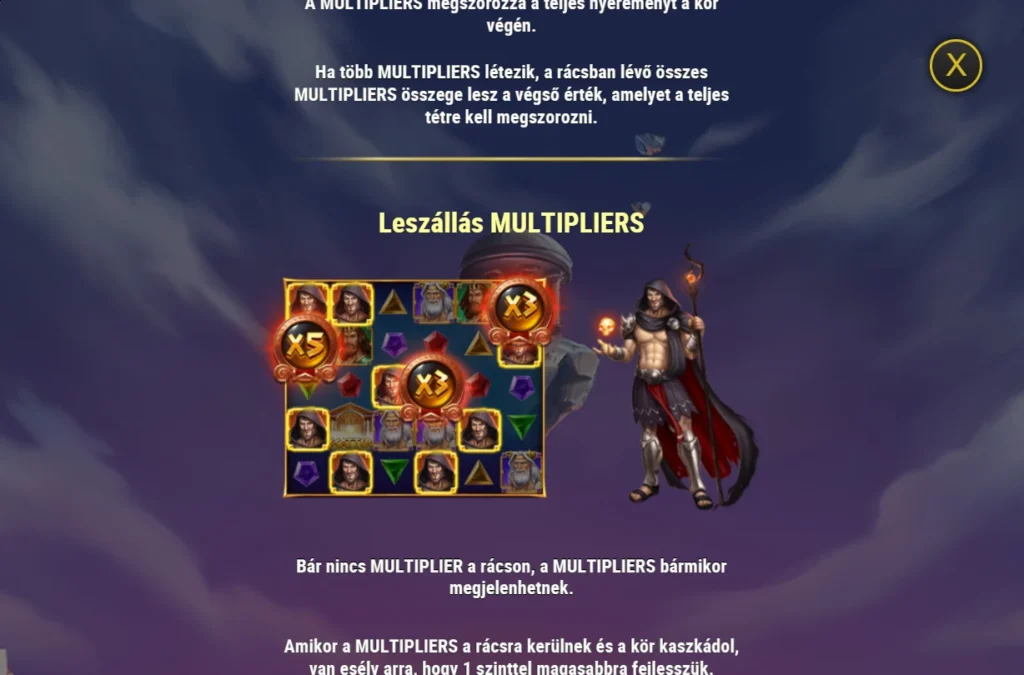 Rise of Olympus 1000: szorzógömbök érkezése a rácsra