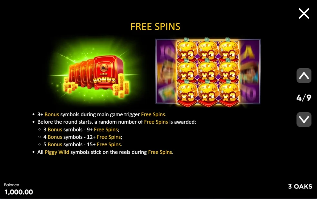 Super Sticky Piggy: Free Spins szabályok ragadós malacokkal