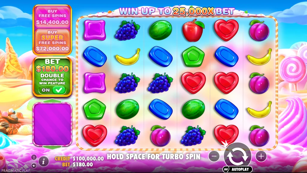 Sweet Bonanza 1000: teszt indítása 100 000 kredittel
