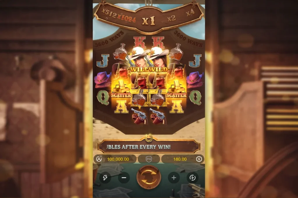 Wild Bounty Showdown: a teszt rajtja 100 000 kredittel, 180-as téttel